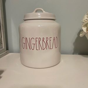 Rae Dunn gingerbread canister